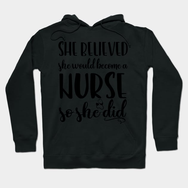 Funny Nursing Student Nurse Gift Idea Hoodie by EmergentGear